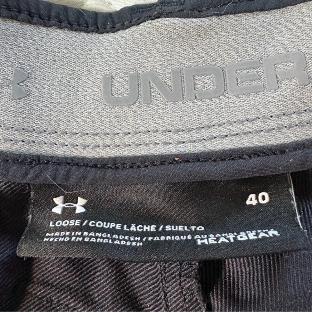 Bundle Four Under Armour Shorts. Colors are Navy, Brown, Black, & Gray. - Picture 8 of 9